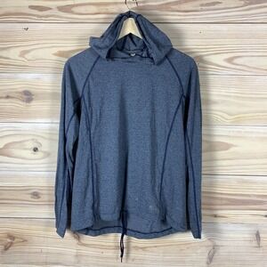 Under Armour Threadborne Shirt Men Medium Loose Hooded HeatGear Performance Gym